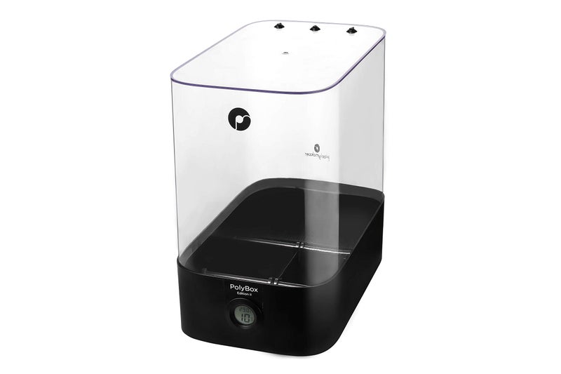 polymaker صندوق تخزين خيوط بوليمكر لأسطوانات 2x1 كجم أو أسطوانة 3 كجم - إصدار بولي بوكس II لحامل خيوط الطابعة ثلاثية الأبعاد - Image 1